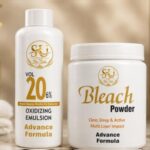 Bleach Powder & Vol 20 6% Oxidizing Emulsion